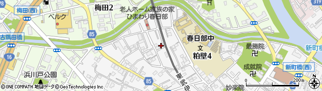 埼玉県春日部市粕壁6000周辺の地図