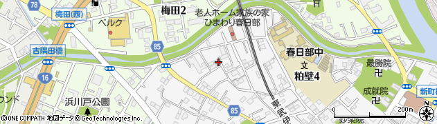 埼玉県春日部市粕壁6015周辺の地図