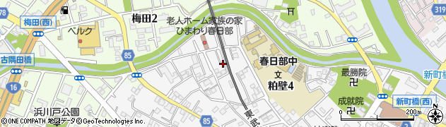 埼玉県春日部市粕壁5997周辺の地図