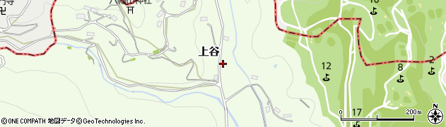 埼玉県入間郡越生町上谷432周辺の地図