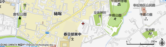 埼玉県春日部市牛島569周辺の地図