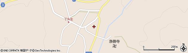 福井県丹生郡越前町下糸生77周辺の地図