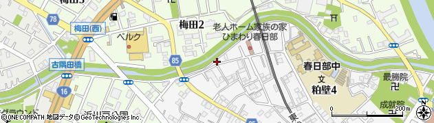 埼玉県春日部市粕壁6034周辺の地図