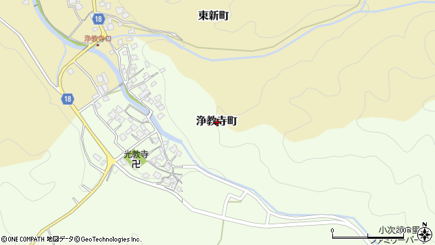 〒910-2155 福井県福井市浄教寺町の地図