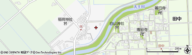 天王川周辺の地図