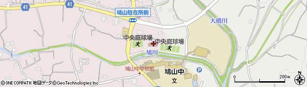 埼玉県比企郡鳩山町熊井22周辺の地図