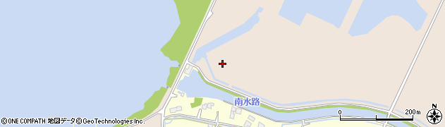 茨城県稲敷市西の洲周辺の地図
