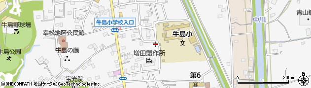 埼玉県春日部市牛島929周辺の地図