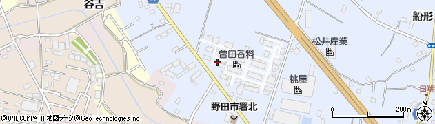 結城野田線周辺の地図