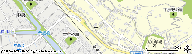 伊那富辰野停車場線周辺の地図