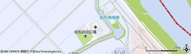 野田市第二清掃工場周辺の地図