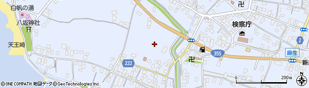 茨城県行方市麻生周辺の地図