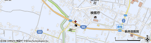 筑波銀行麻生支店 ＡＴＭ周辺の地図