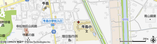 埼玉県春日部市牛島1080周辺の地図