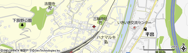 伝福寺周辺の地図
