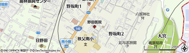 野田医院周辺の地図