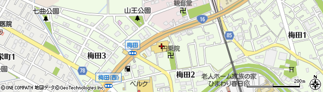 コジマ×ビックカメラ春日部店周辺の地図