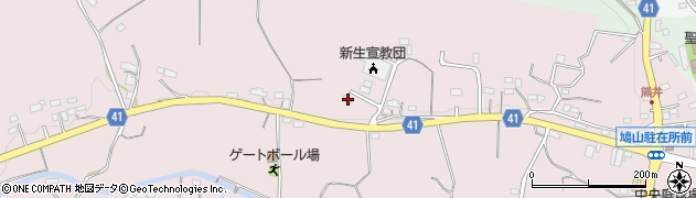 埼玉県比企郡鳩山町熊井245周辺の地図