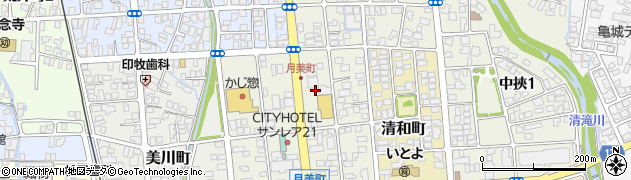 福井県大野市月美町10周辺の地図