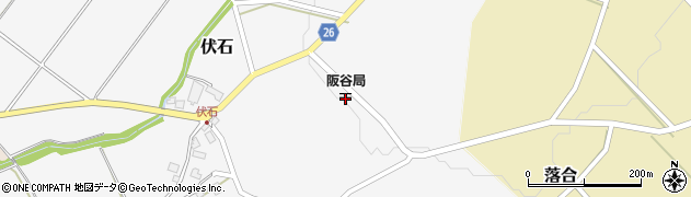 阪谷郵便局周辺の地図