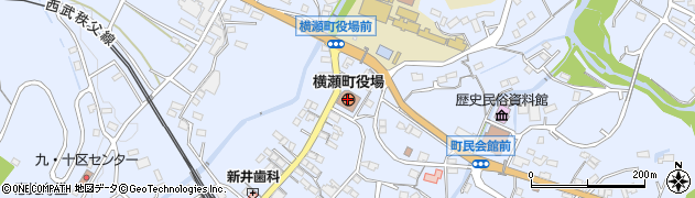 埼玉県横瀬町（秩父郡）周辺の地図