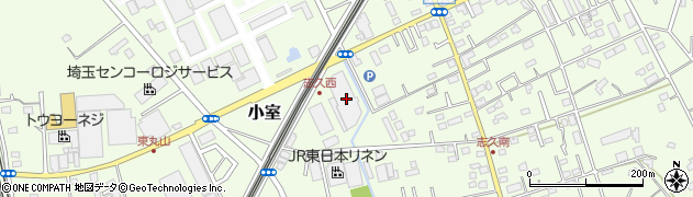 山九株式会社　伊奈物流センター周辺の地図