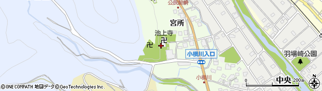池上寺周辺の地図