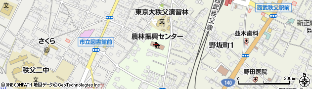 埼玉県　秩父農林振興センター管理部周辺の地図