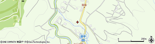 埼玉県小鹿野町（秩父郡）長留周辺の地図