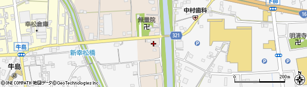 埼玉県春日部市新川104-6周辺の地図