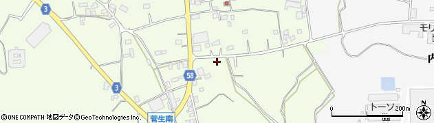 茨城県常総市菅生町1997周辺の地図