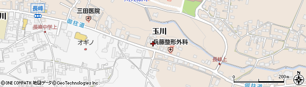 長野県茅野市玉川4556周辺の地図