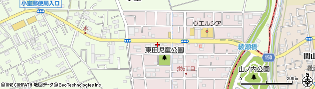 宮野医療器株式会社　埼玉営業所周辺の地図