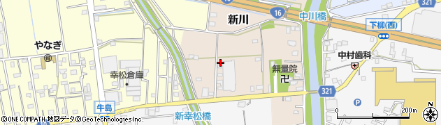 埼玉県春日部市新川151-3周辺の地図