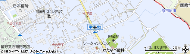 ゆで太郎 上尾平塚店周辺の地図
