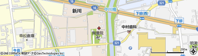 埼玉県春日部市新川216-3周辺の地図