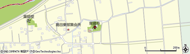 東蔵寺周辺の地図