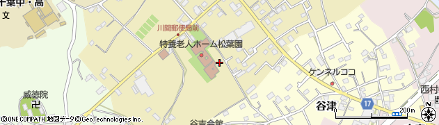 千葉県野田市中里47周辺の地図