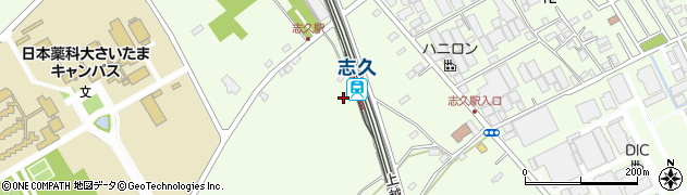 志久駅周辺の地図