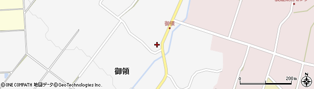 福井県大野市御領5周辺の地図