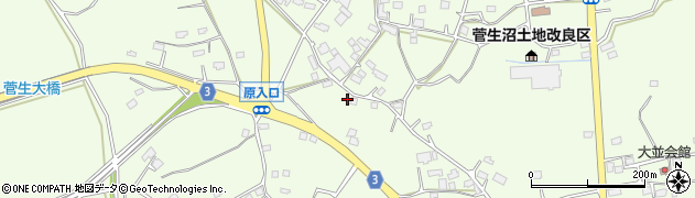 茨城県常総市菅生町1277周辺の地図