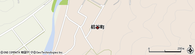 福井県福井市椙谷町周辺の地図