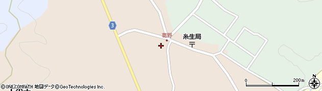 葛野神社周辺の地図