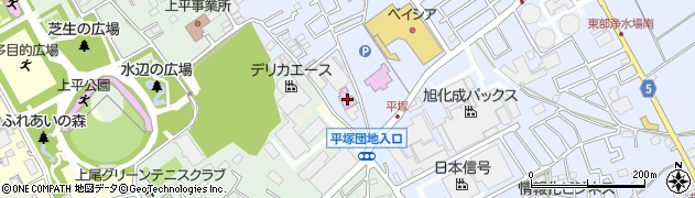 ヤマフジ　上尾平塚店周辺の地図