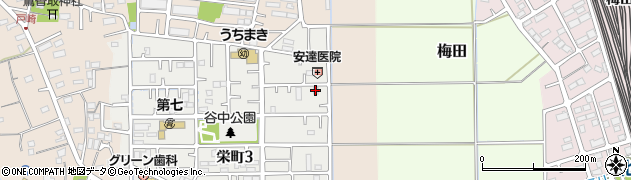 コーポ栄Ａ棟周辺の地図