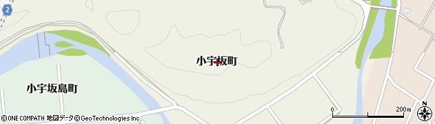 福井県福井市小宇坂町周辺の地図