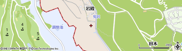 埼玉県東松山市岩殿181周辺の地図