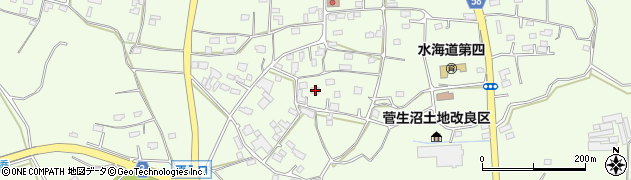 茨城県常総市菅生町1234周辺の地図