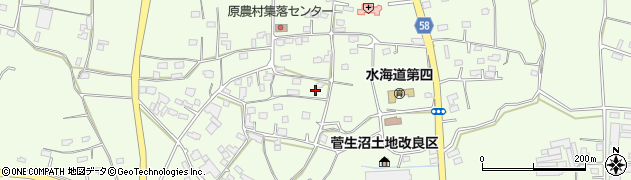 茨城県常総市菅生町1223周辺の地図