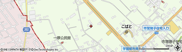 茨城県牛久市猪子町819周辺の地図